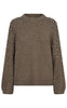 Freequent Pullover - Pearl - Desert Taupe Melange