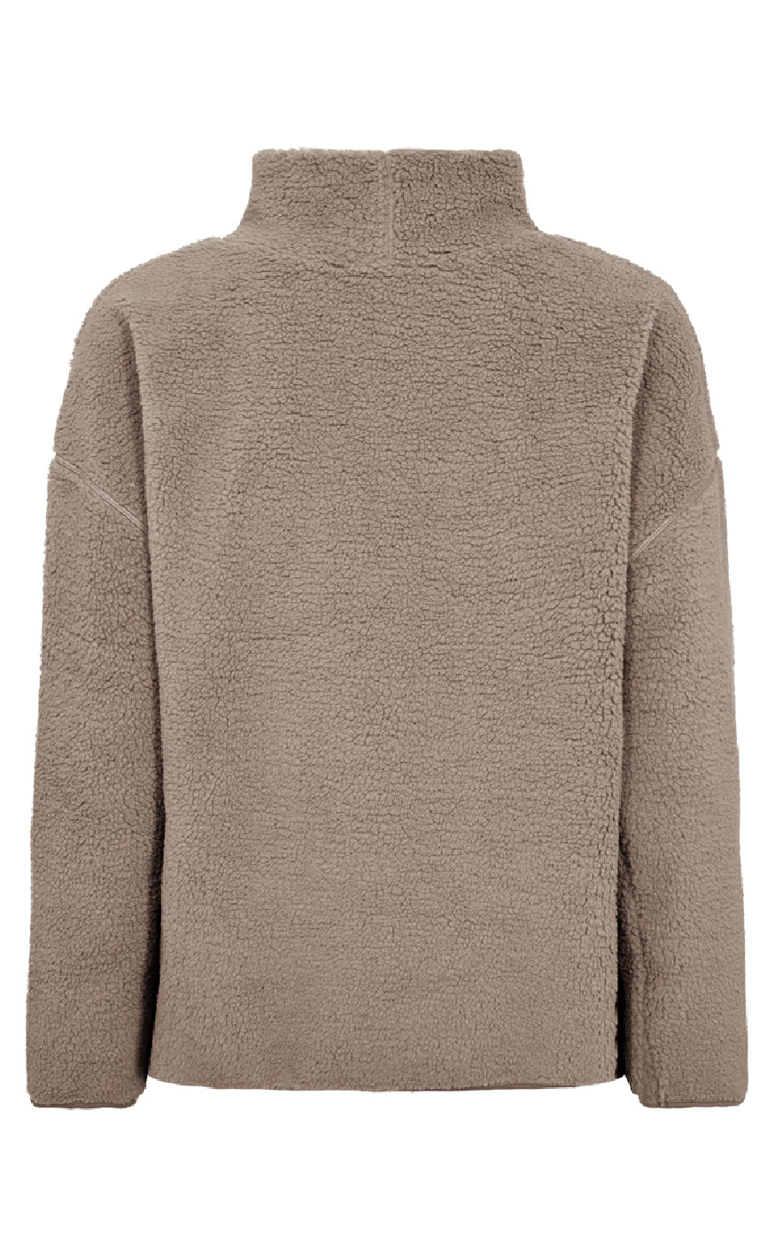 Freequent Pullover - Teddy - Desert Taupe