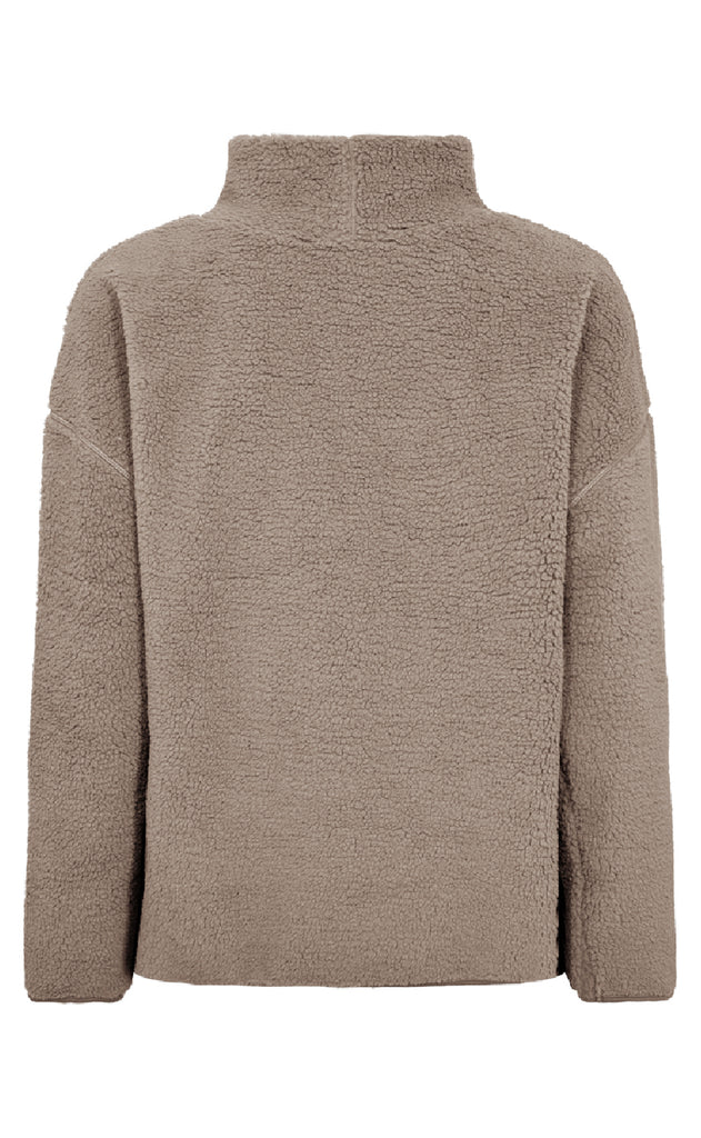 Freequent Pullover - Teddy - Desert Taupe
