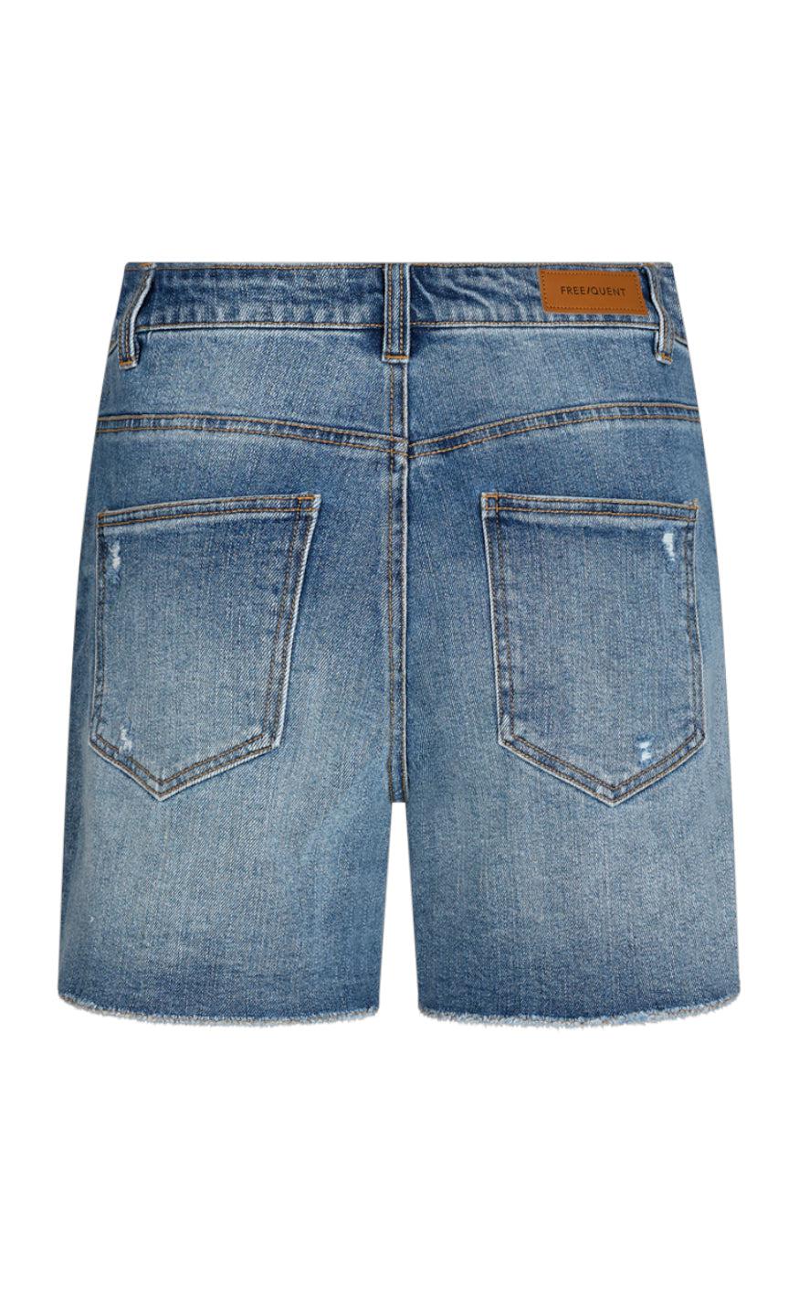 Freequent Shorts - Bagger - Medium Blue