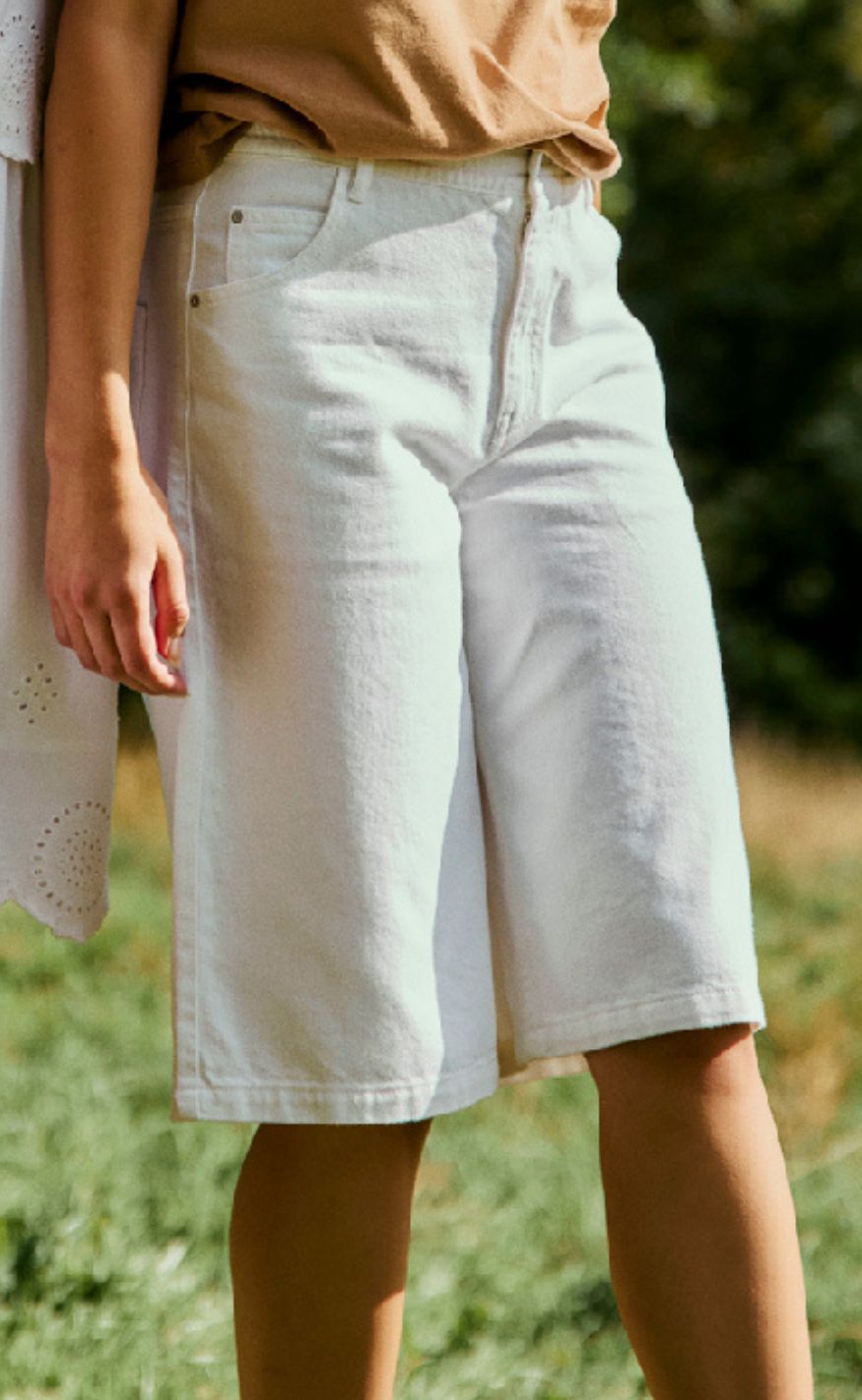 Freequent Shorts - Cilla - Brilliant White