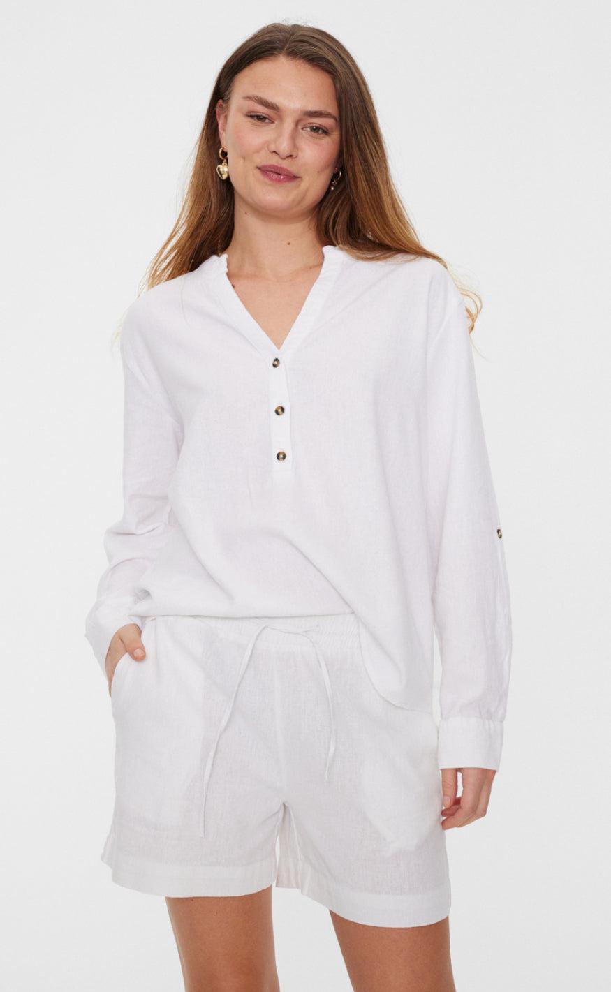 Freequent Shorts - Lava - Brilliant White