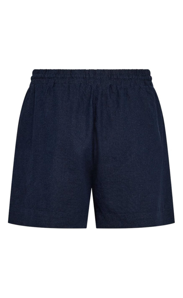 Freequent Shorts - Lava - Navy Blazer