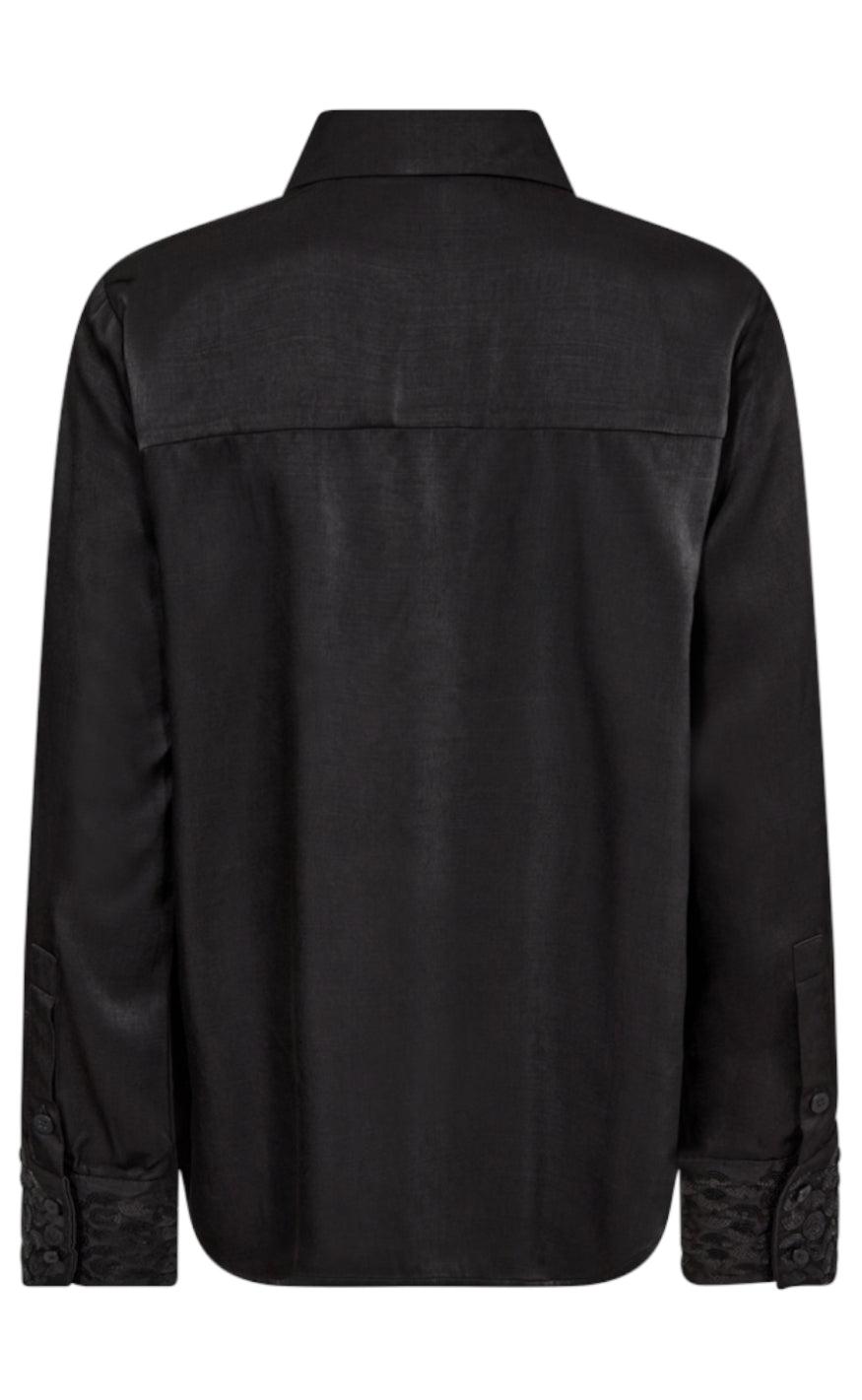 Freequent Skjorte - Bleen - Black
