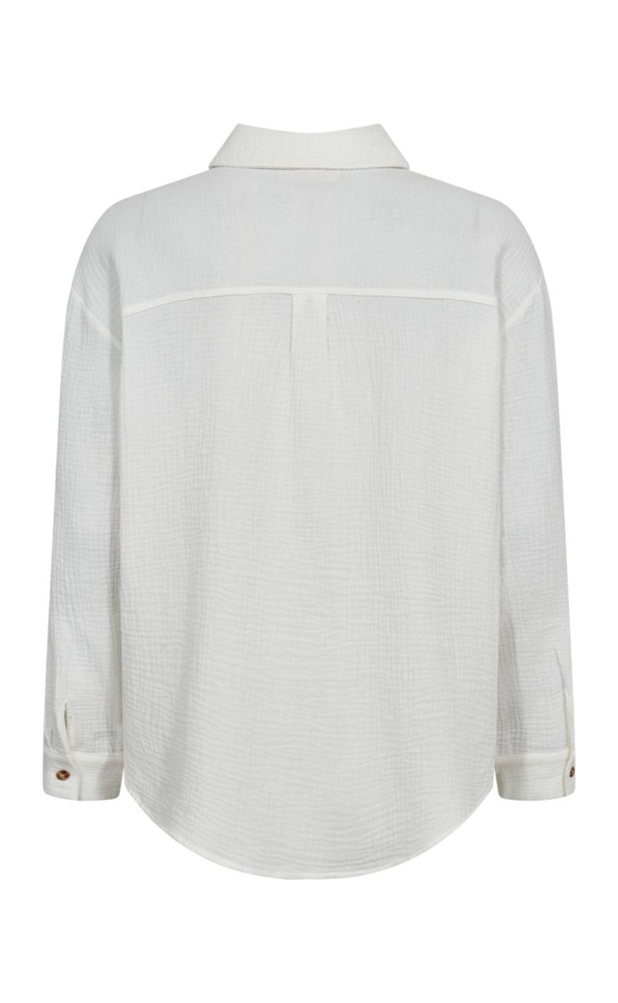 Freequent Skjorte - Esmingo - Star Off-white