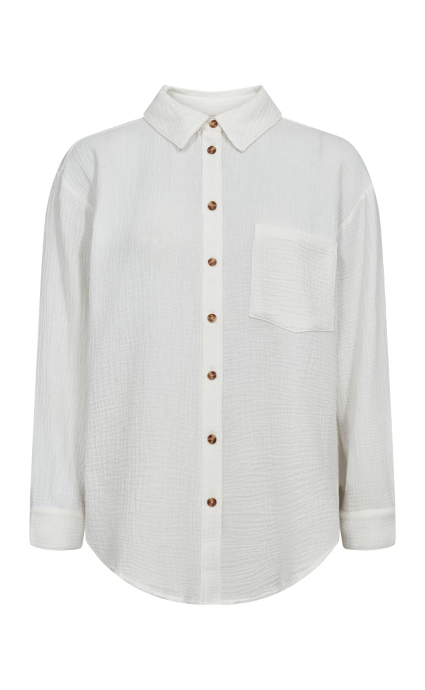 Freequent Skjorte - Esmingo - Star Off-white