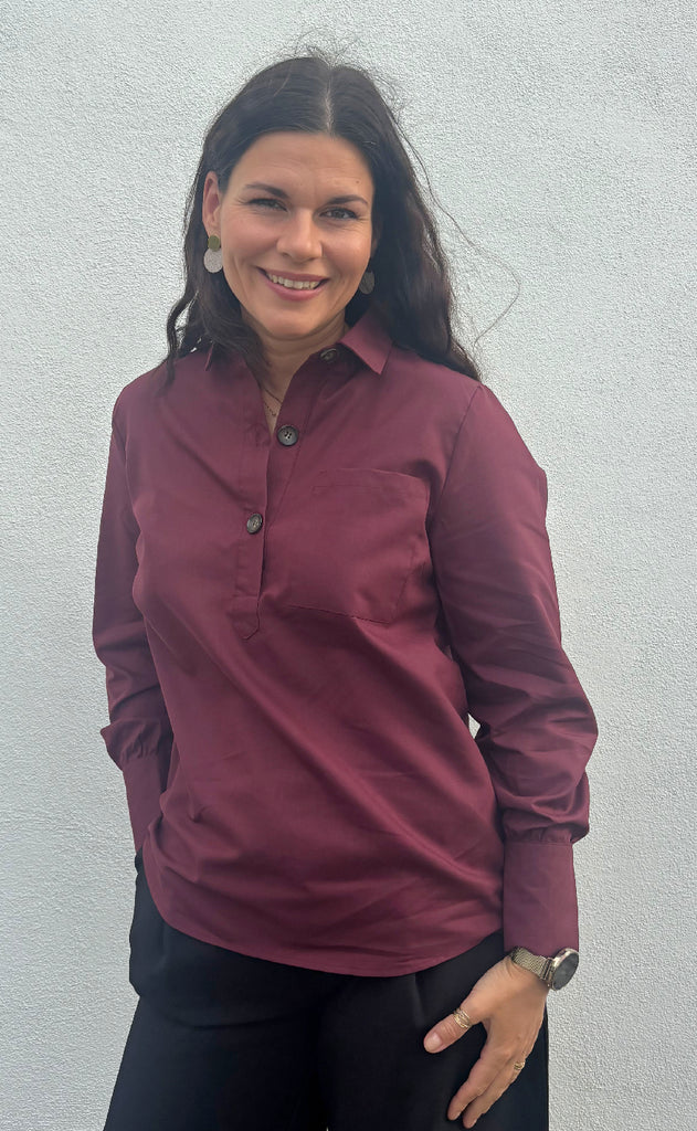 Freequent Skjorte - Flynn - Port Royale