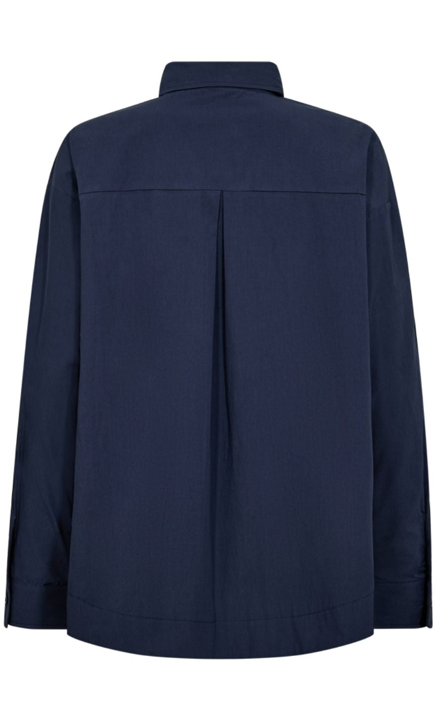 Freequent Skjorte - Jally - Navy/Blazer