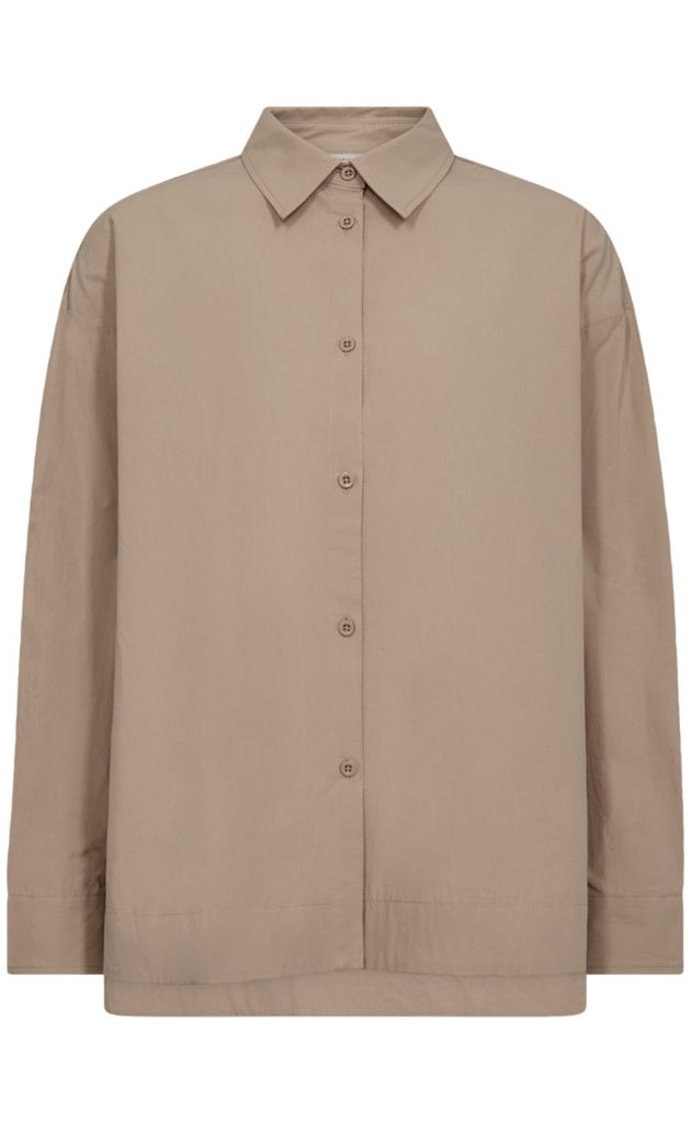 Freequent Skjorte - Jally - Simply Taupe