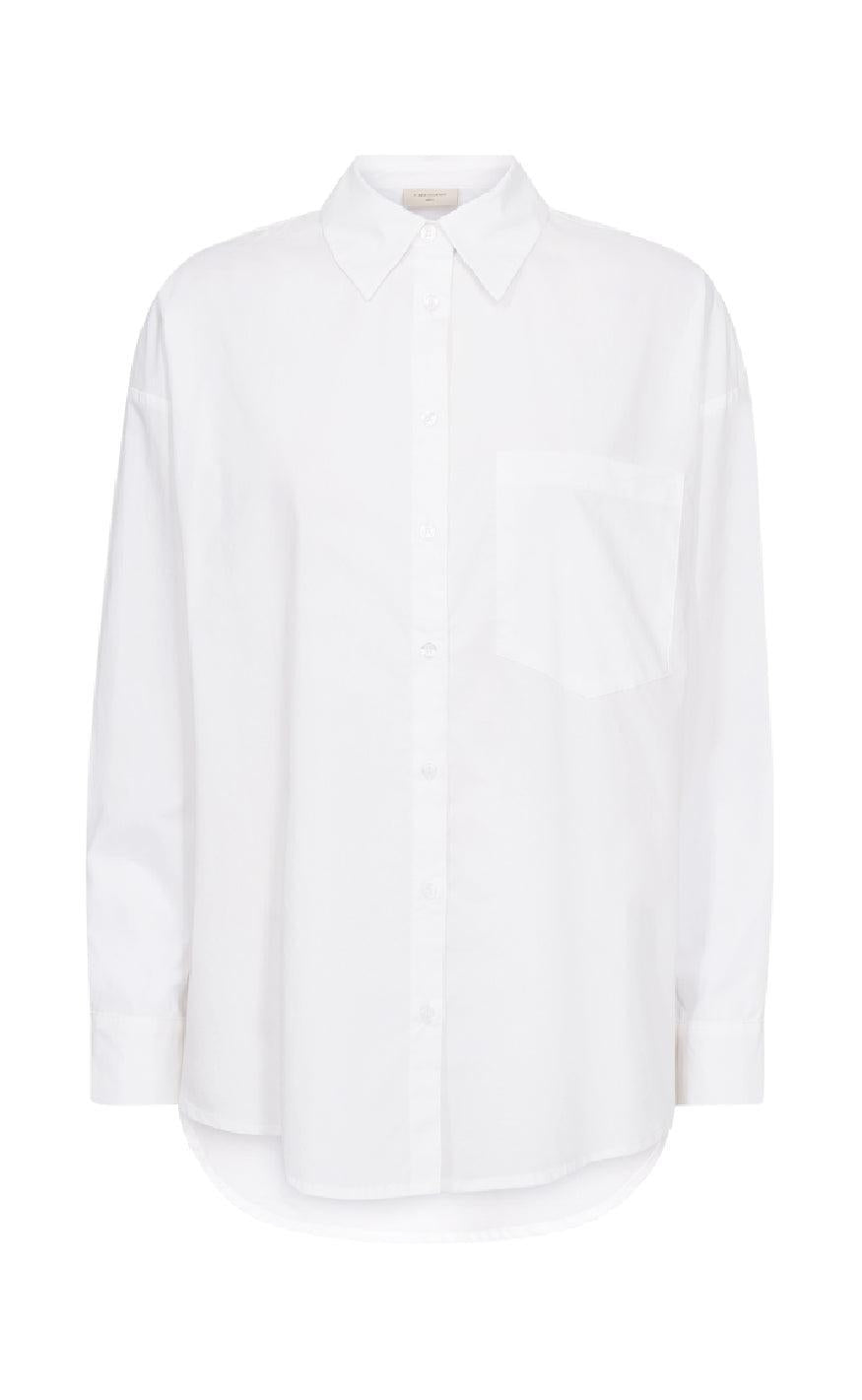 Freequent Skjorte - Jolle - Brilliant White