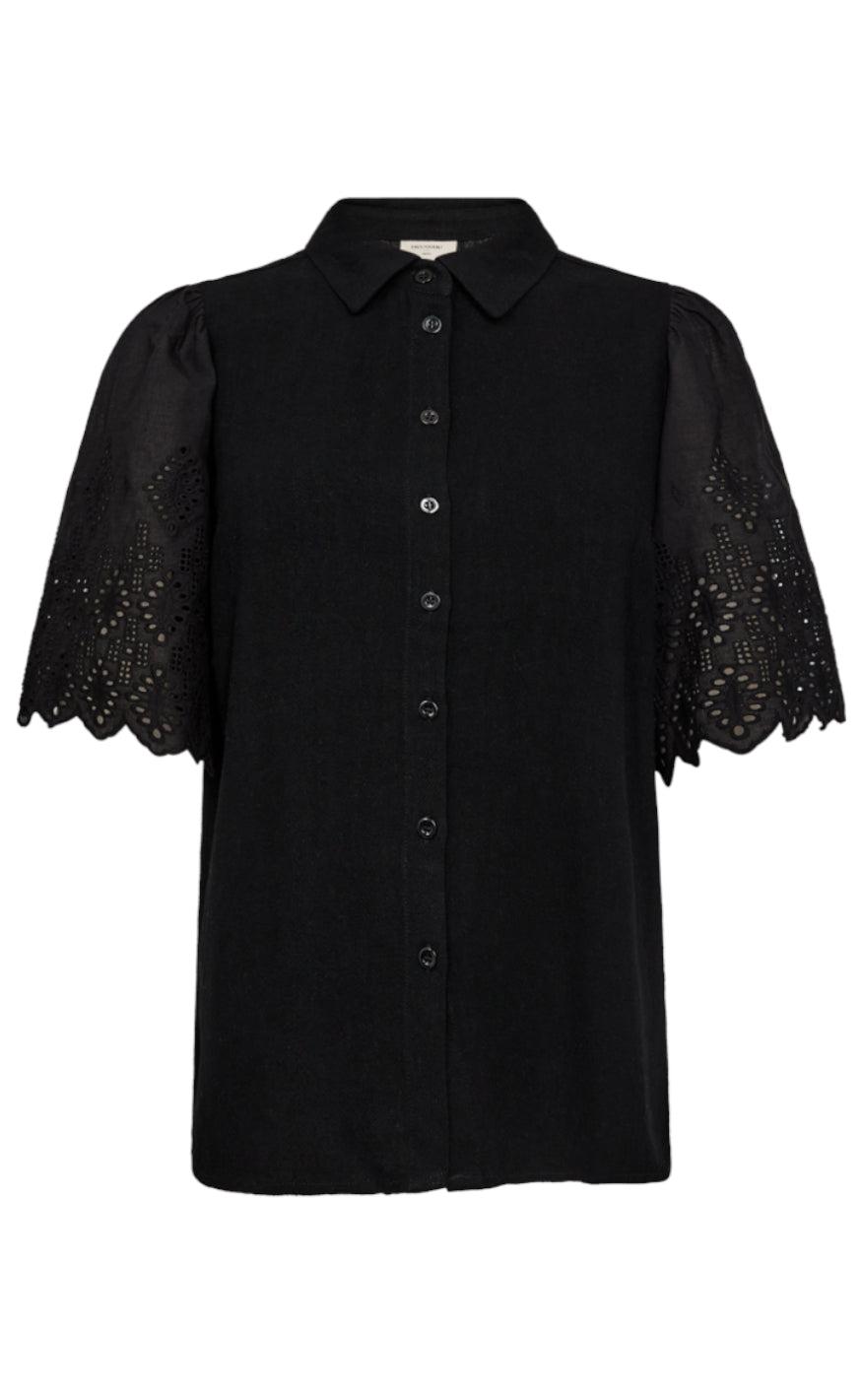 Freequent Skjorte - Lara - Black