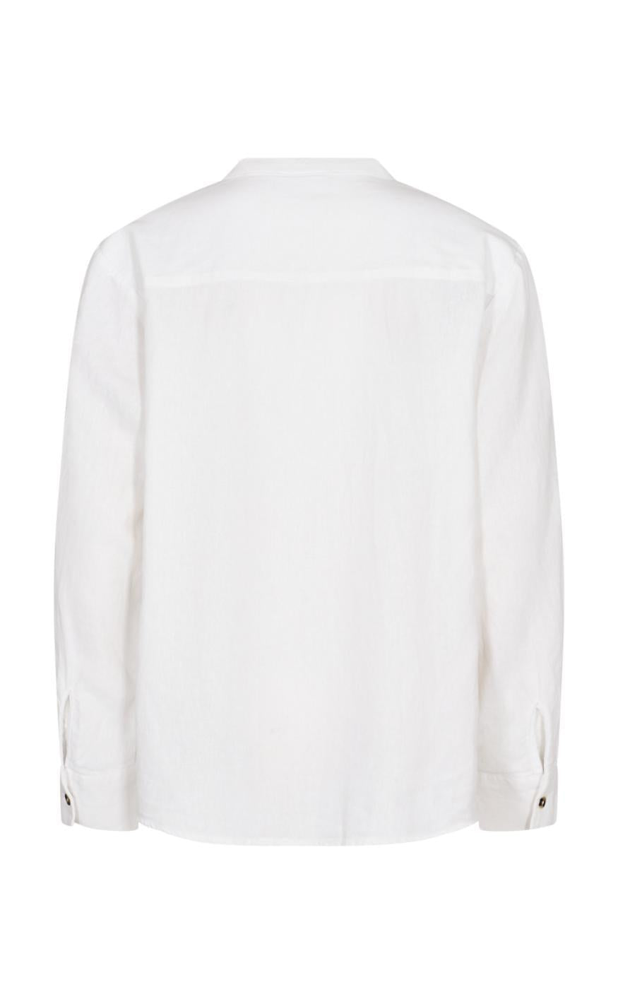 Freequent Skjorte - Lava - Brilliant White