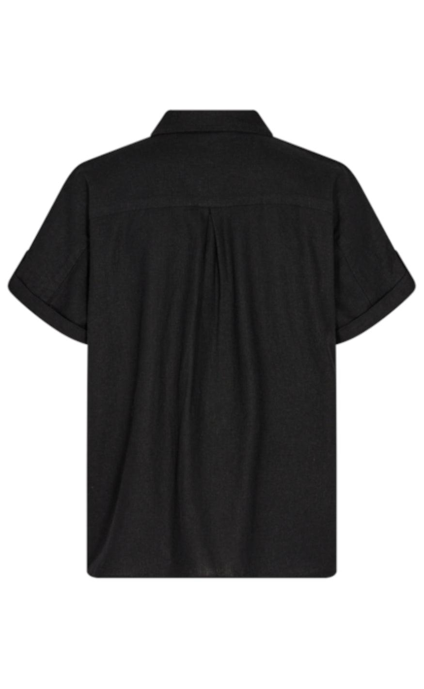 Freequent Skjorte - Lava SS - Black