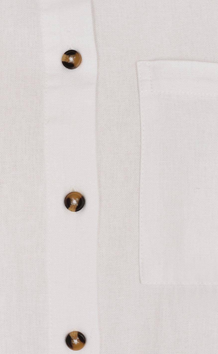 Freequent Skjorte - Lava Simple - Brilliant White