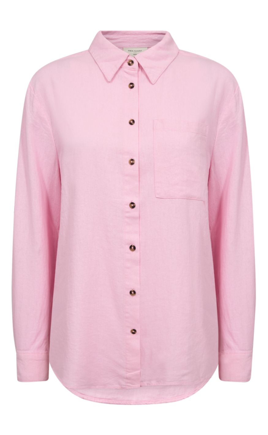 Freequent Skjorte - Lava Simple - Sweet Lilac