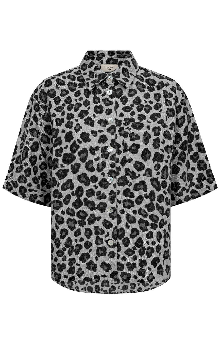 Freequent Skjorte - Lavisco - High-Rise w. Black