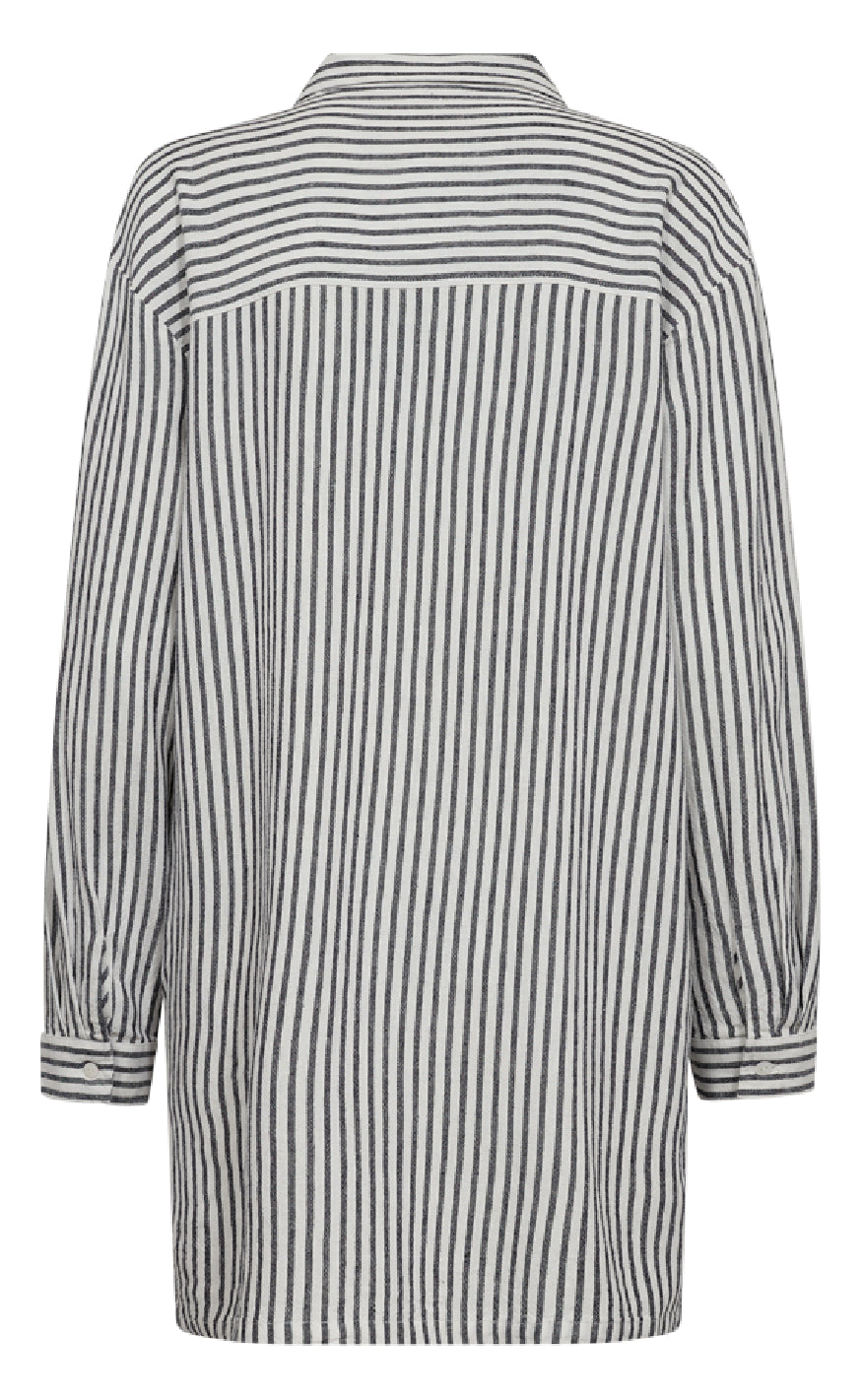 Freequent Skjorte - Lavisco - Star Off-white w. Navy Blazer