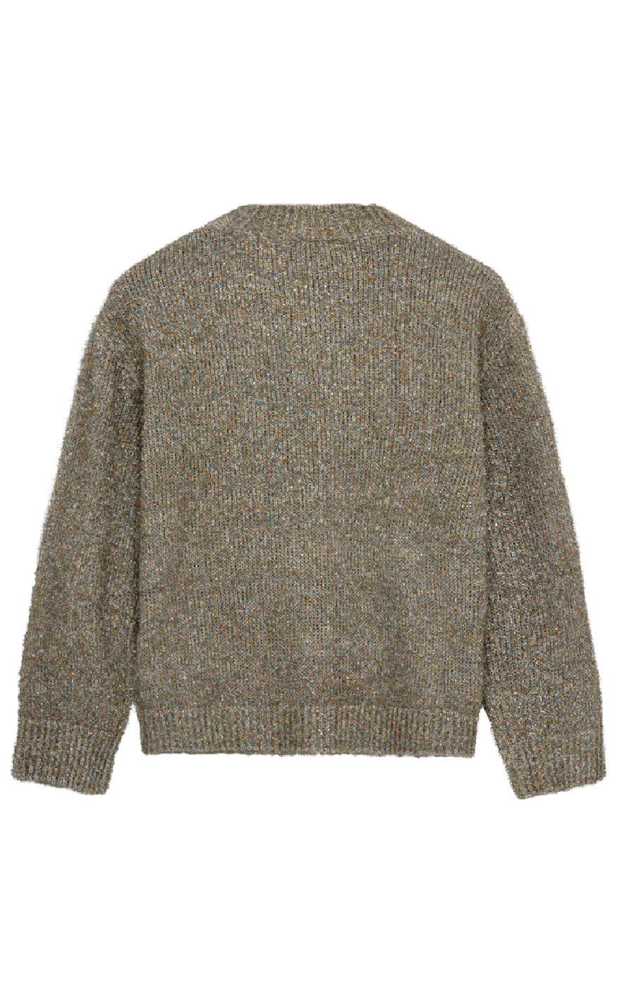 Freequent Striktrøje - Laglit - Moonbeam w. Multi Col Metallic