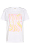 Freequent T-shirt - Fenjal - Brilliant White W. Fairy Tale