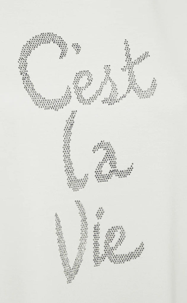 Freequent T-shirt - Malak - Star Off-white