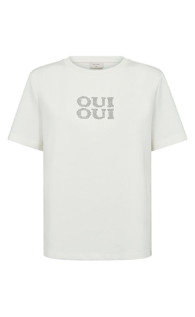 Freequent T-shirt - Malak - Star Off-white