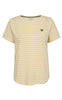 Freequent T-shirt - Mian - Star Off-White w. Golden Haze