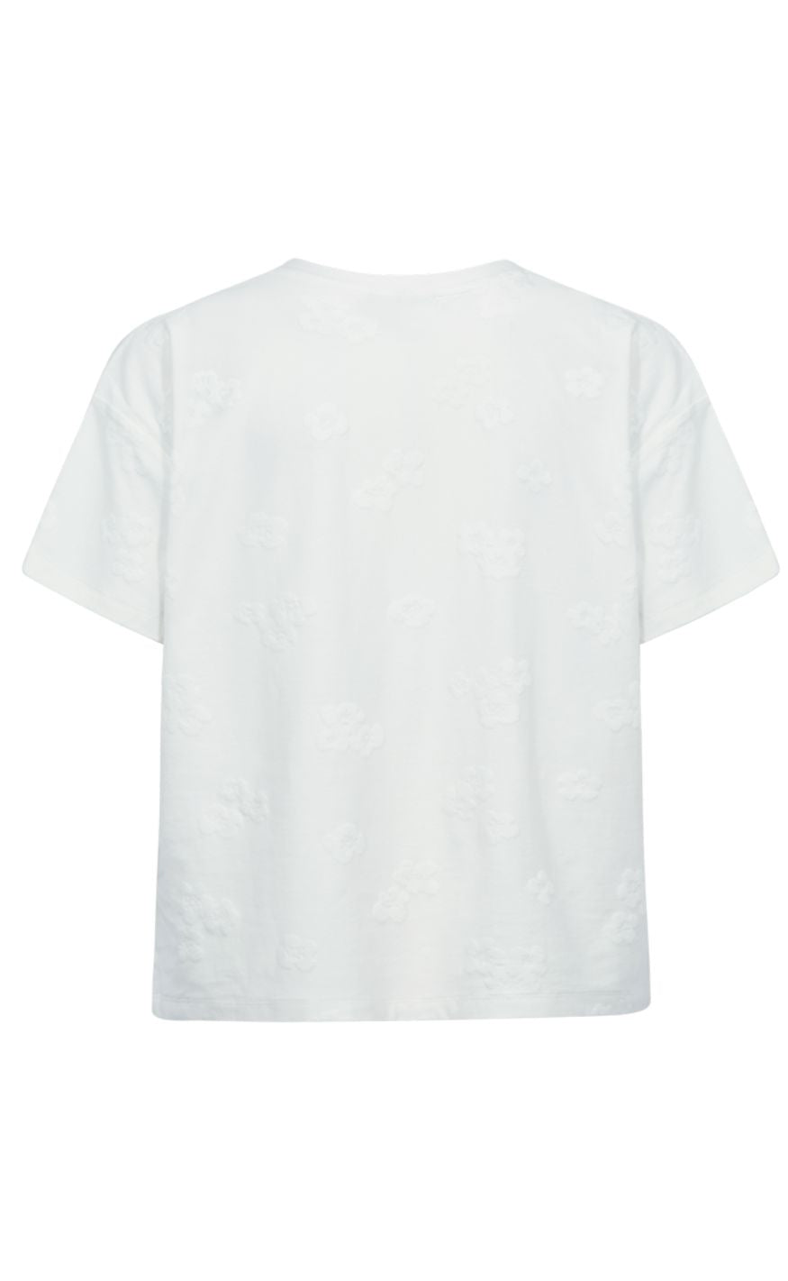 Freequent T-shirt - Ziprea - Star Off-white
