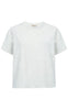Freequent T-shirt - Ziprea - Star Off-white
