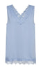 Freequent Top - Bicco - Chambray Blue