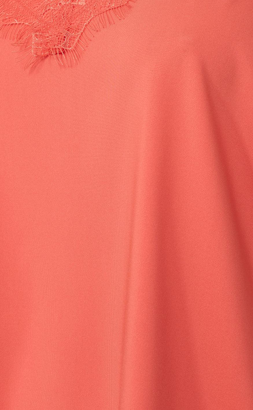 Freequent Top - Bicco - Hot Coral
