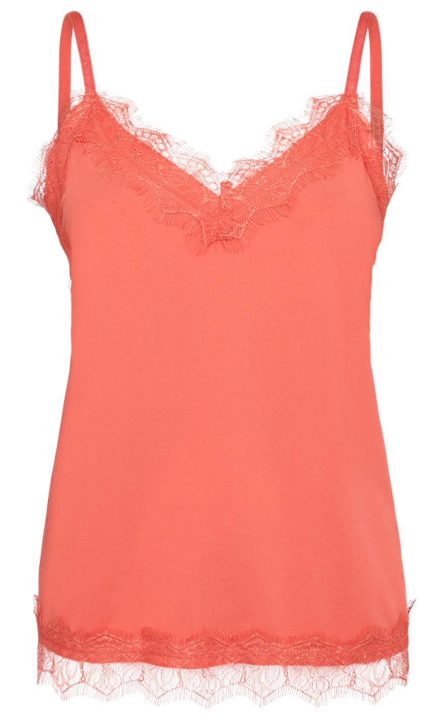 Freequent Top - Bicco - Hot Coral