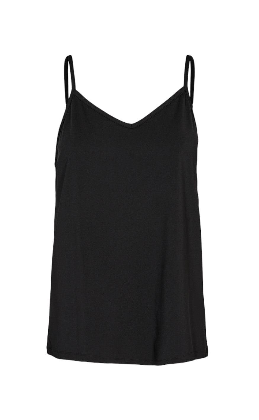 Freequent Top - Bicco Plain - Black