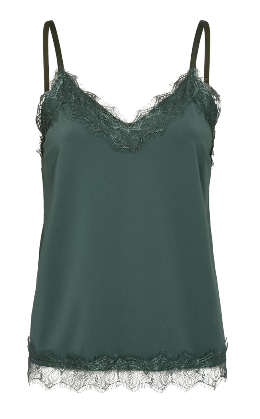 Freequent Top - Bicco Strap - Dark Forest