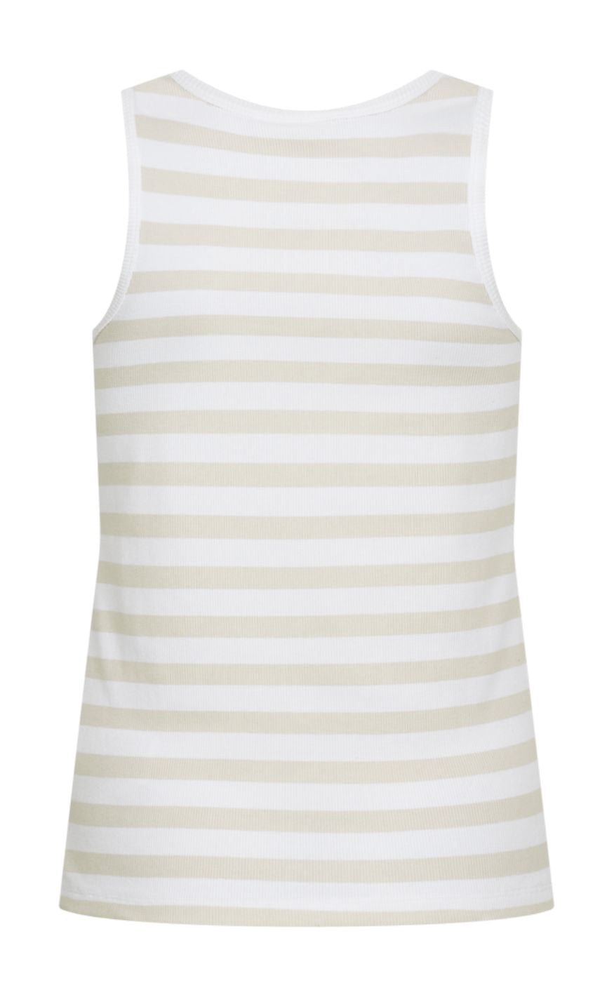 Freequent Top - Effy - Brilliant White w. Moonbeam