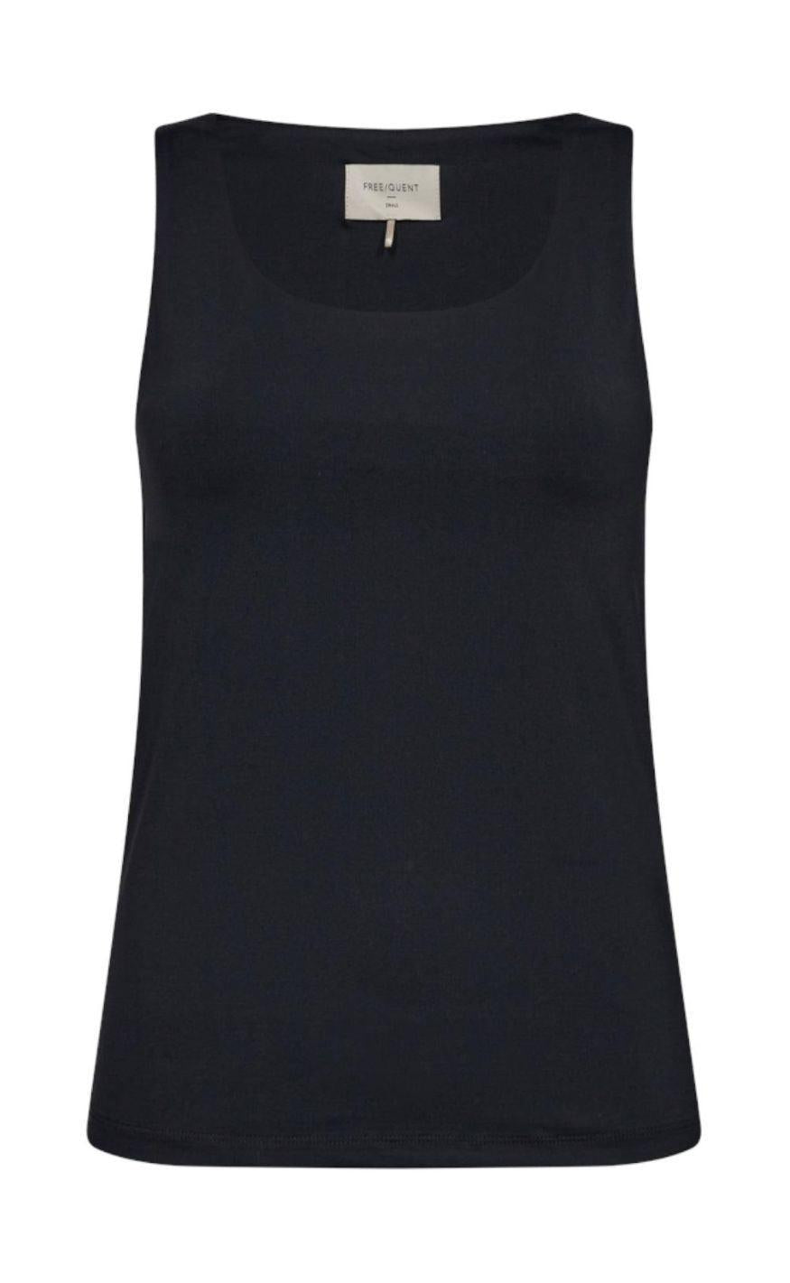 Freequent Top - Sonia - Black