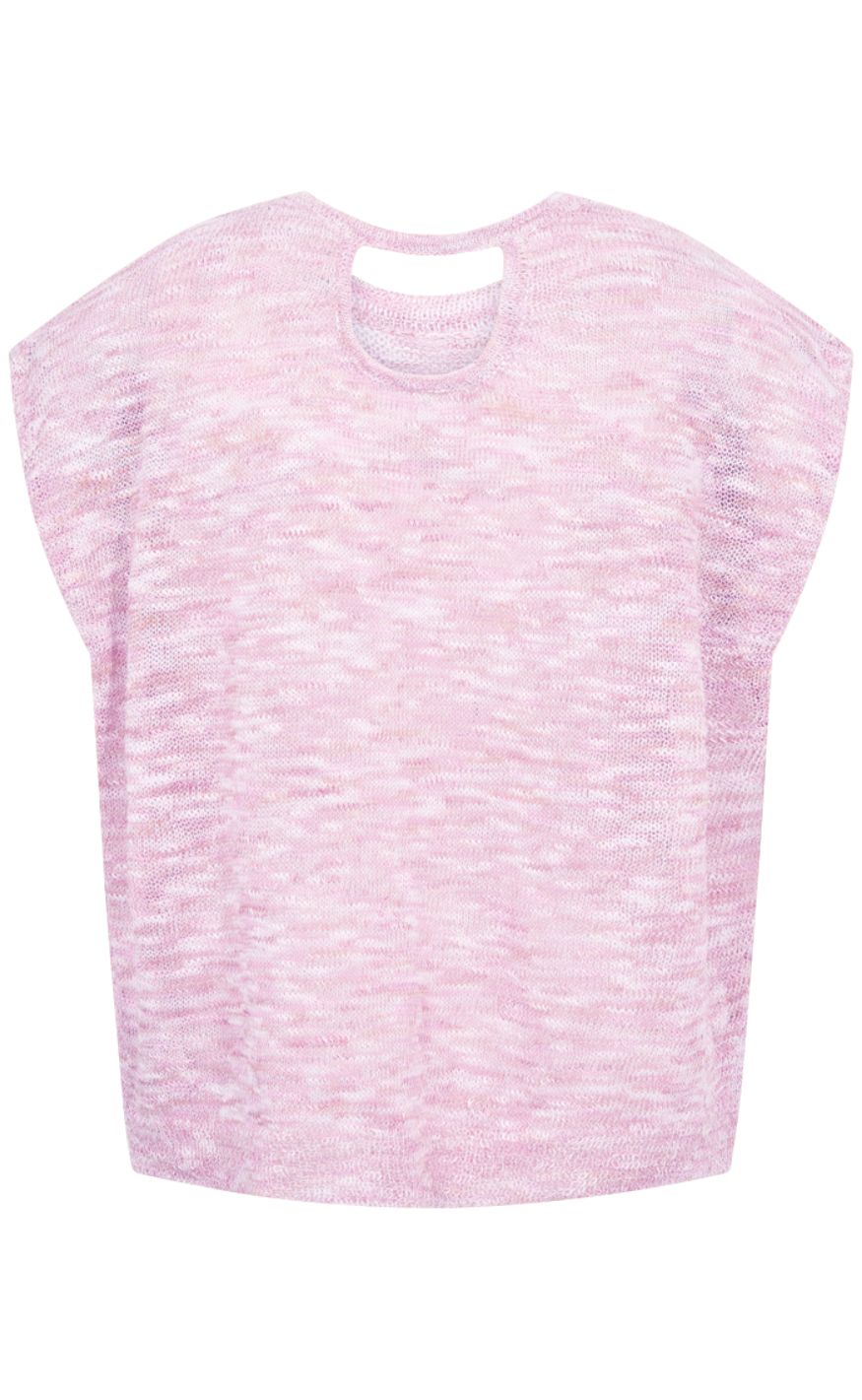 Freequent Top - Valter - Ballerina w. Brilliant White