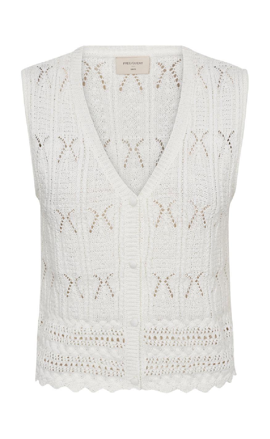 Freequent Vest - Fraya - Brilliant White