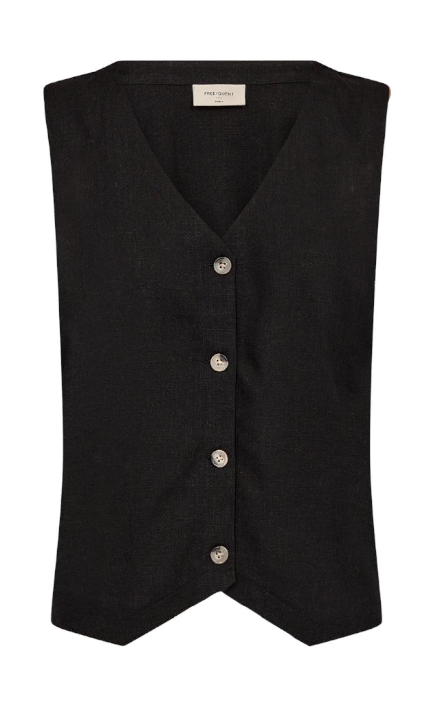 Freequent Vest - Lavara - Black