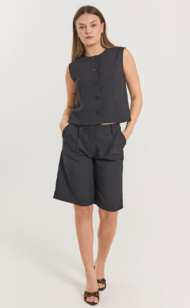 Freequent Shorts - Maeve - Black