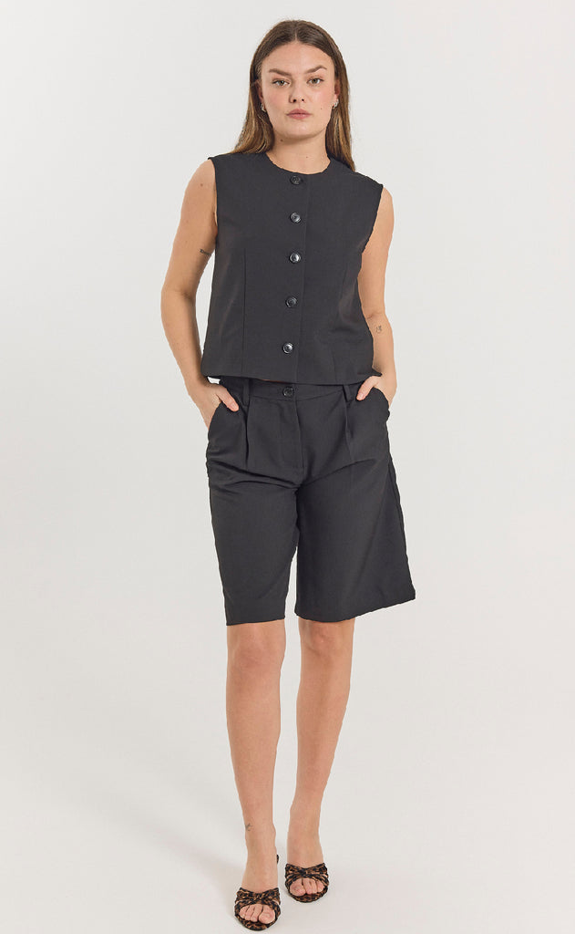 Freequent Shorts - Maeve - Black