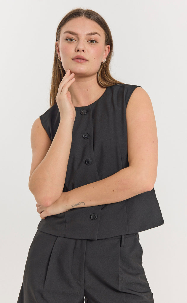 Freequent Vest - Maeve - Black
