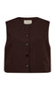Freequent Vest - Maeve - Coffee Bean