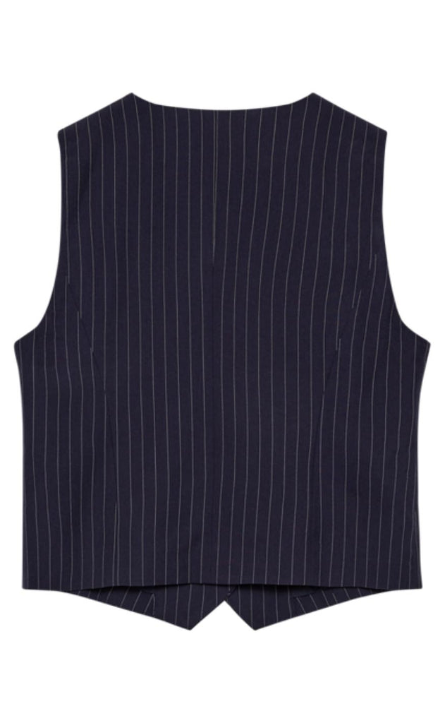 Freequent Vest - Mynte - Salute w. Star Off-white