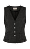 Freequent Vest - Nannilux - Black w. Silver