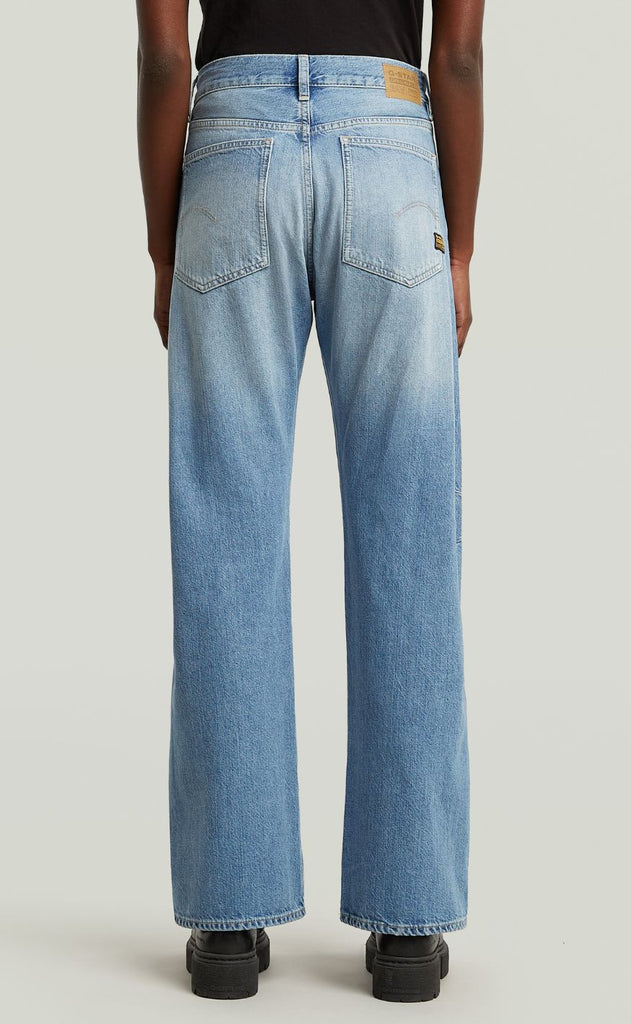 G-STAR Bukser - Bowey Boyfriend - Faded Rhine Blue