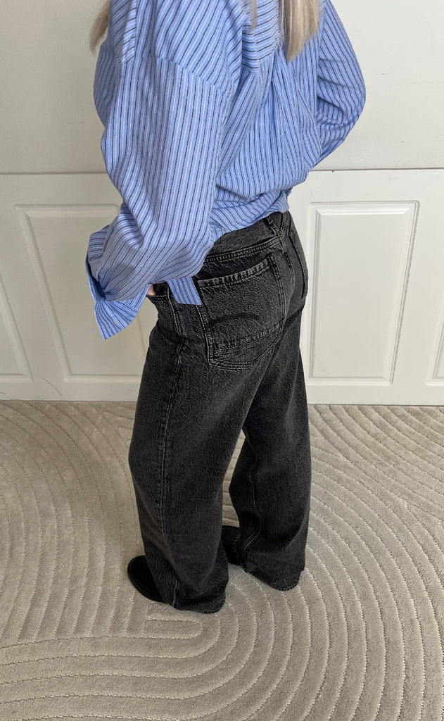 G-STAR Bukser - Judee Loose - Faded Eolith Grey