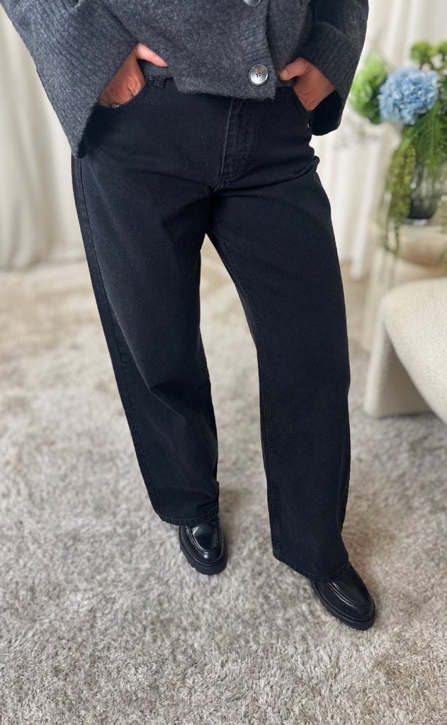 G-STAR Bukser - Judee Loose - Faded Eolith Grey