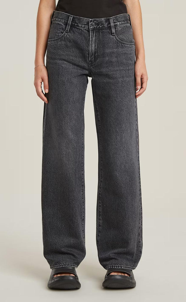 G-STAR Bukser - Judee Loose - Faded Eolith Grey