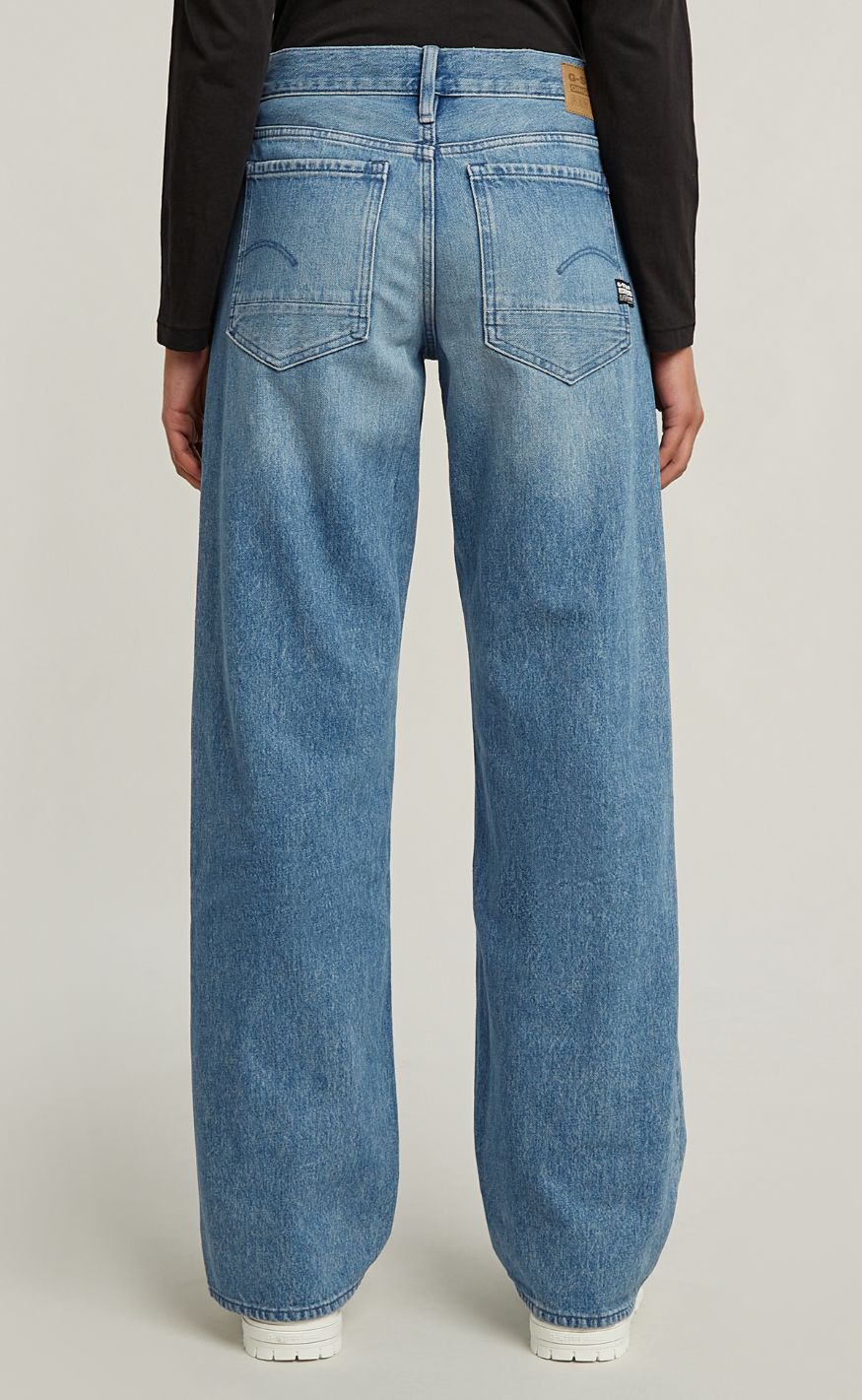 G-STAR Bukser - Judee Loose - Sun Faded Air Force Blue