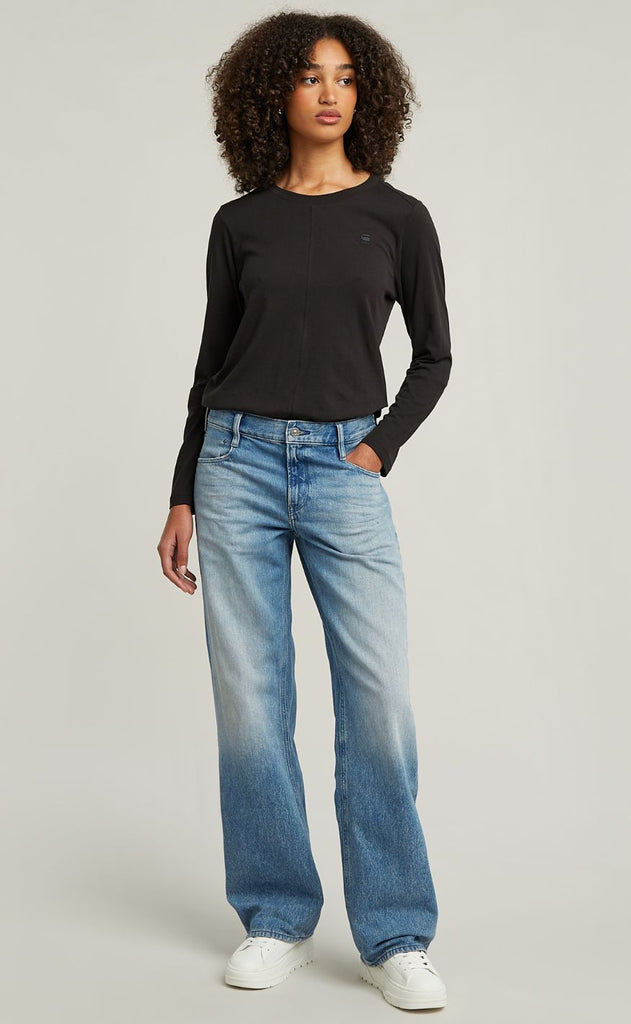 G-STAR Bukser - Judee Loose - Sun Faded Air Force Blue